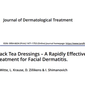 TÉ NEGRO DERMATITIS FACIAL